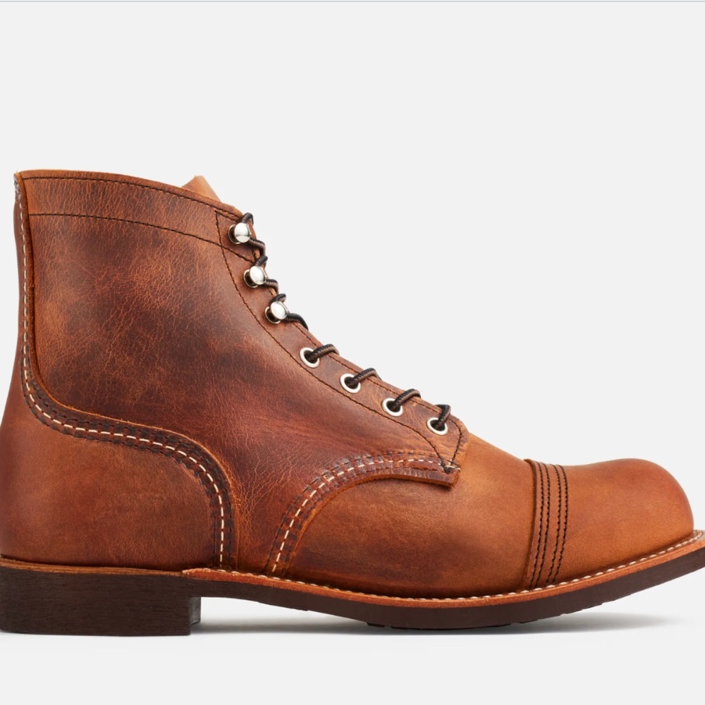 Red Wing Iron Ranger, Copper, Size 8.5